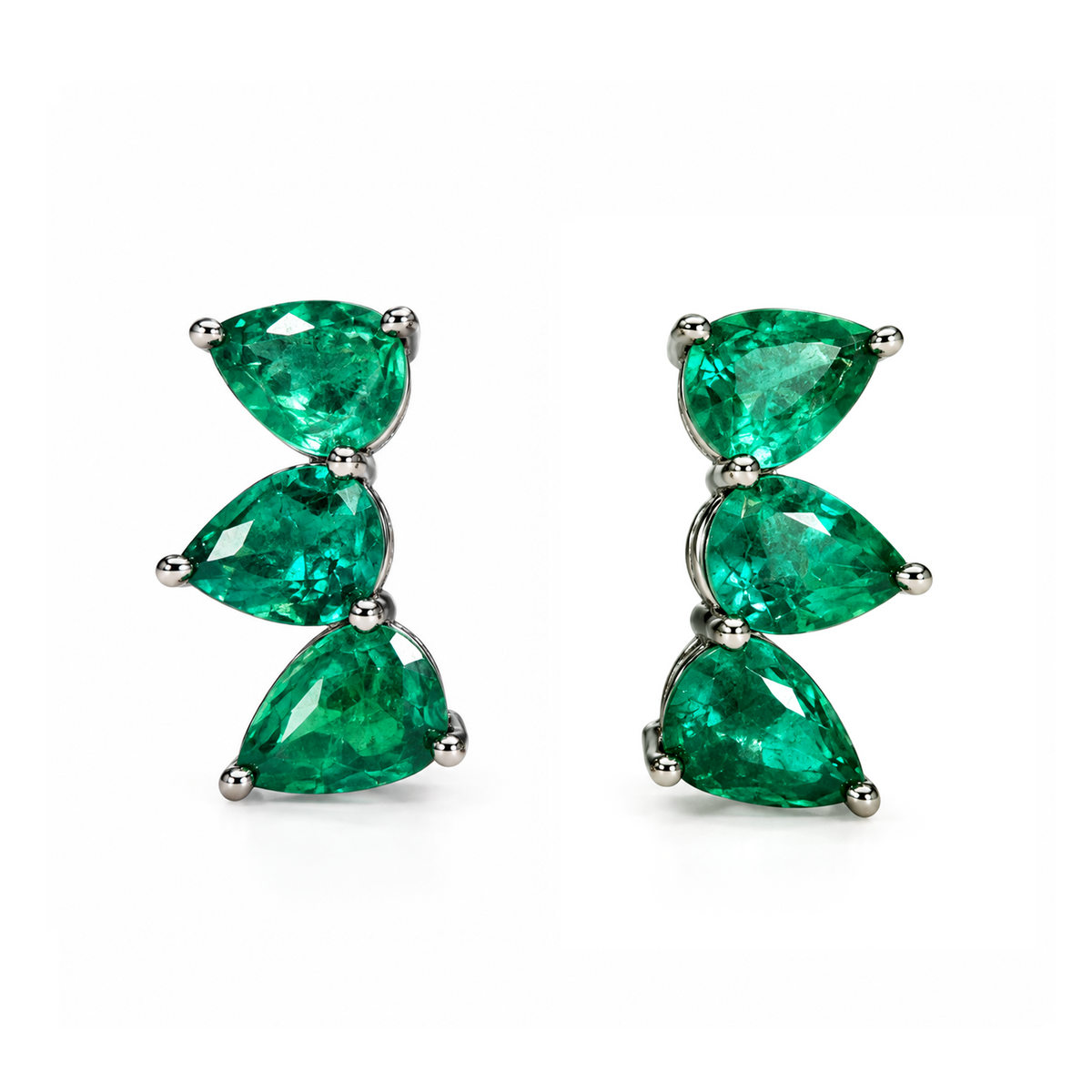 2013 Mothers Earring in 18K Yellow Gold and Fancy Diamond