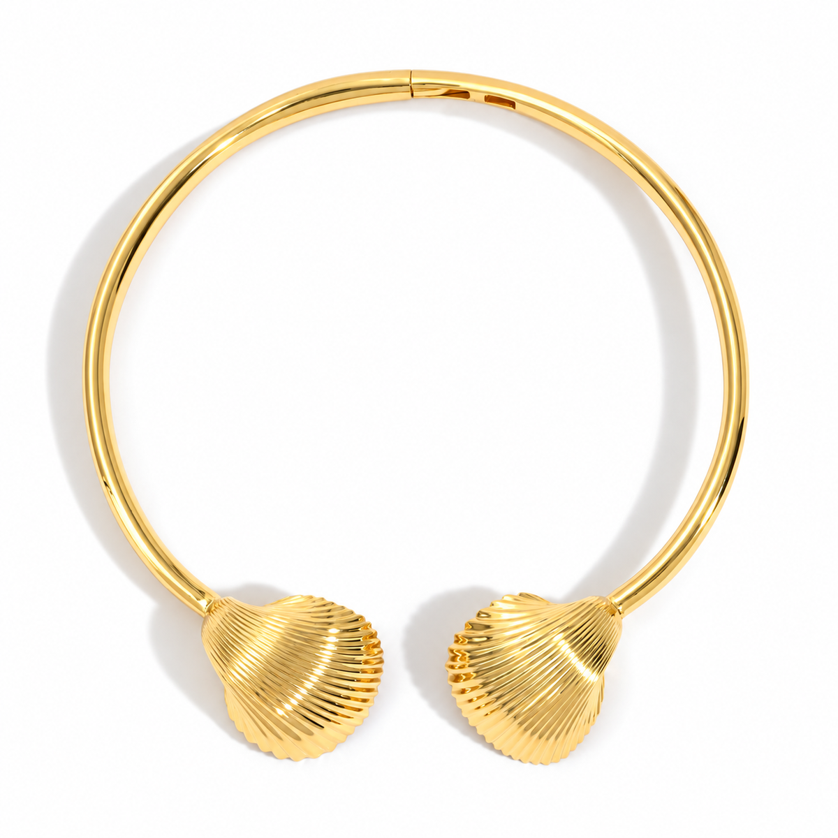 MARE Maxi Necklace | Silver with 18K Yellow Gold