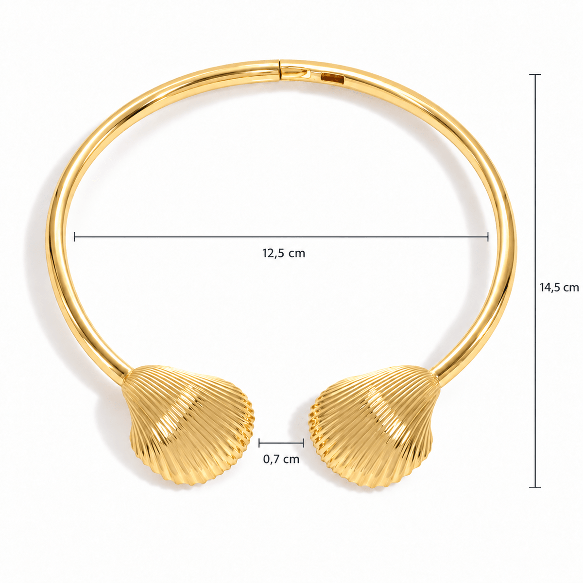 Colar MARE Maxi | Prata com Ouro Amarelo 18K - Jack Vartanian - Choker E Aro