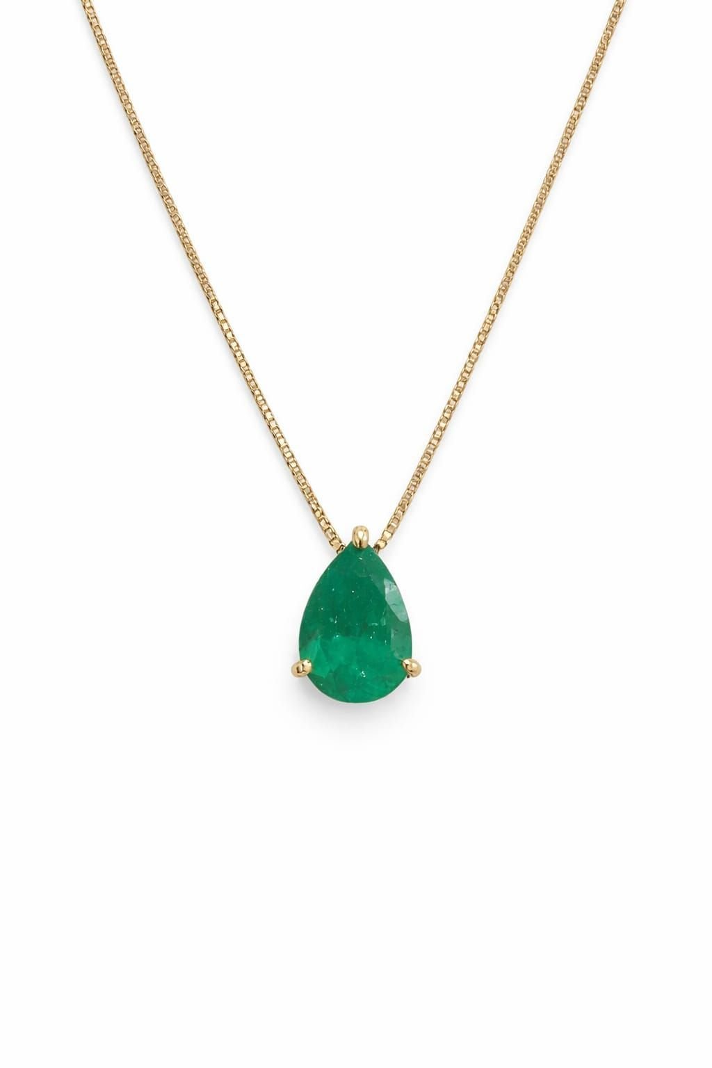 Colar Solitário GOTA de Esmeralda - Jack Vartanian - Alta Joalheria