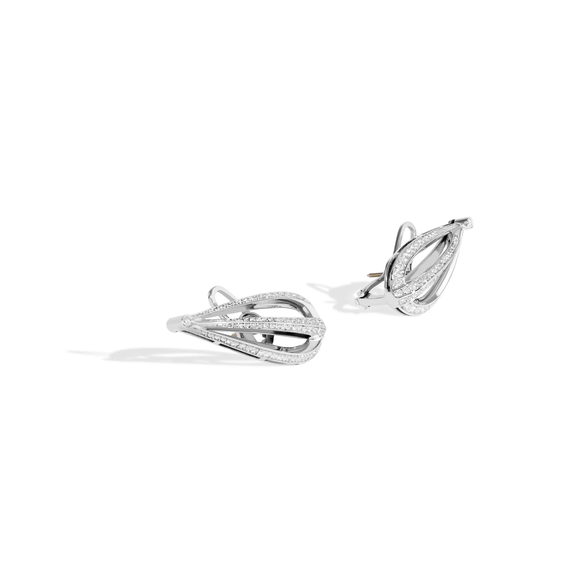 EARCUFF SHINE | OURO BRANCO 18K COM DIAMANTES - Jack Vartanian - Ear Cuffs