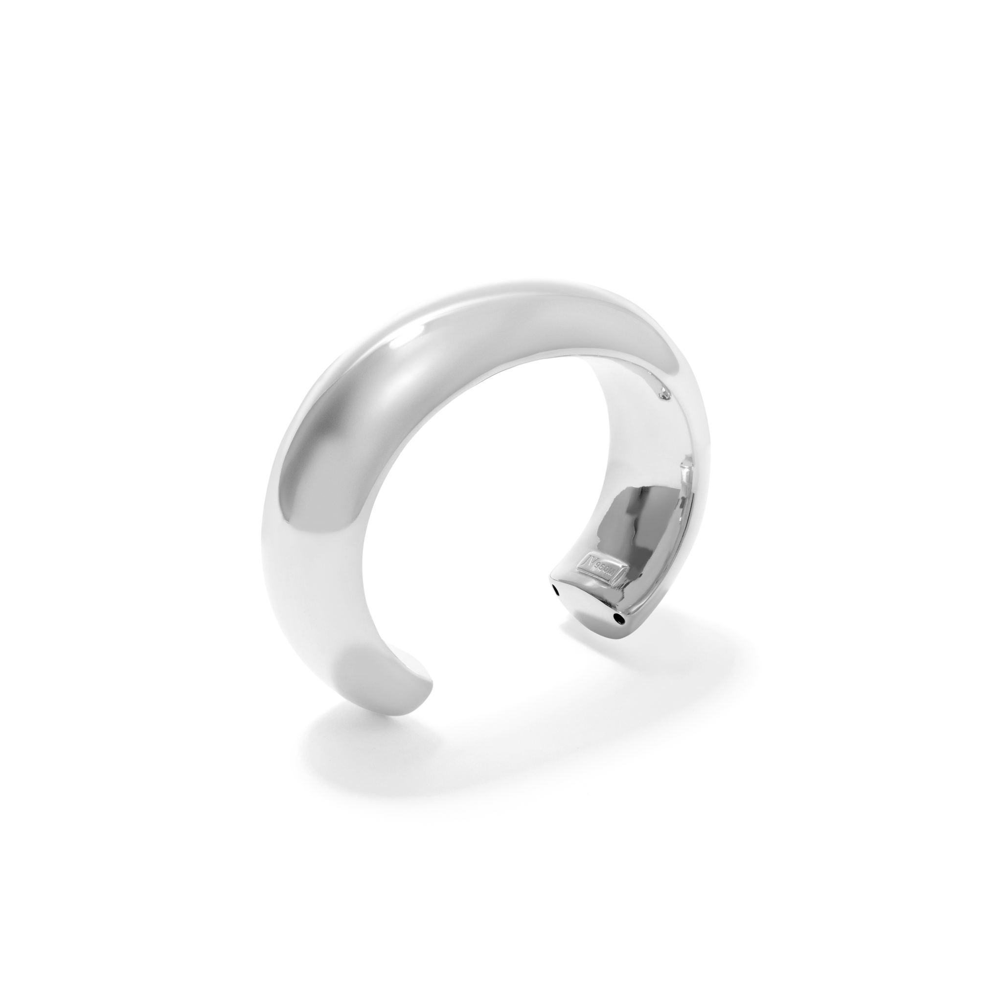 PULSEIRA BOLD WHITE | PRATA COM OURO BRANCO - Jack Vartanian - Choker E Aro