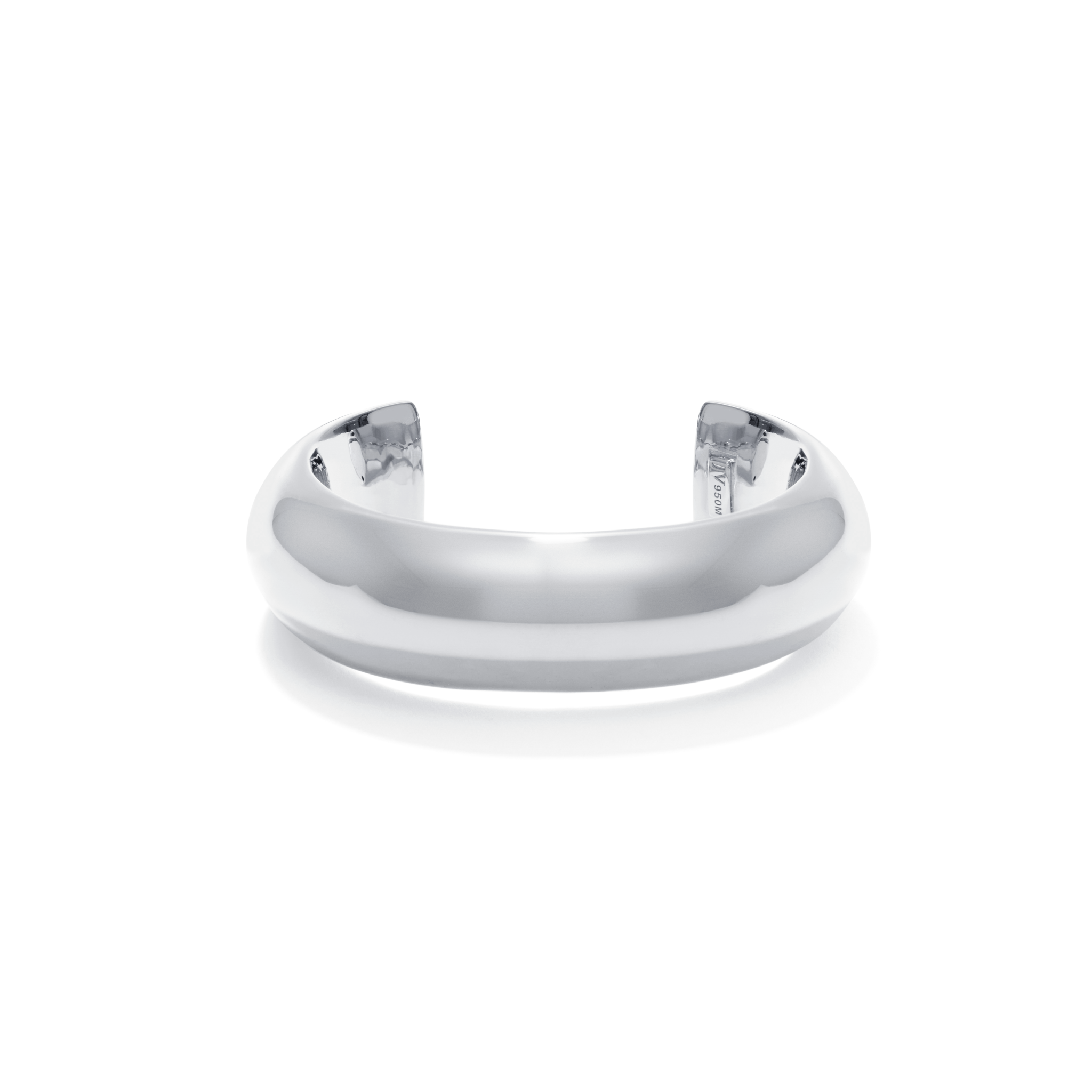 PULSEIRA WHITE BOLD | PRATA COM OURO BRANCO 18K - Jack Vartanian - Choker E Aro