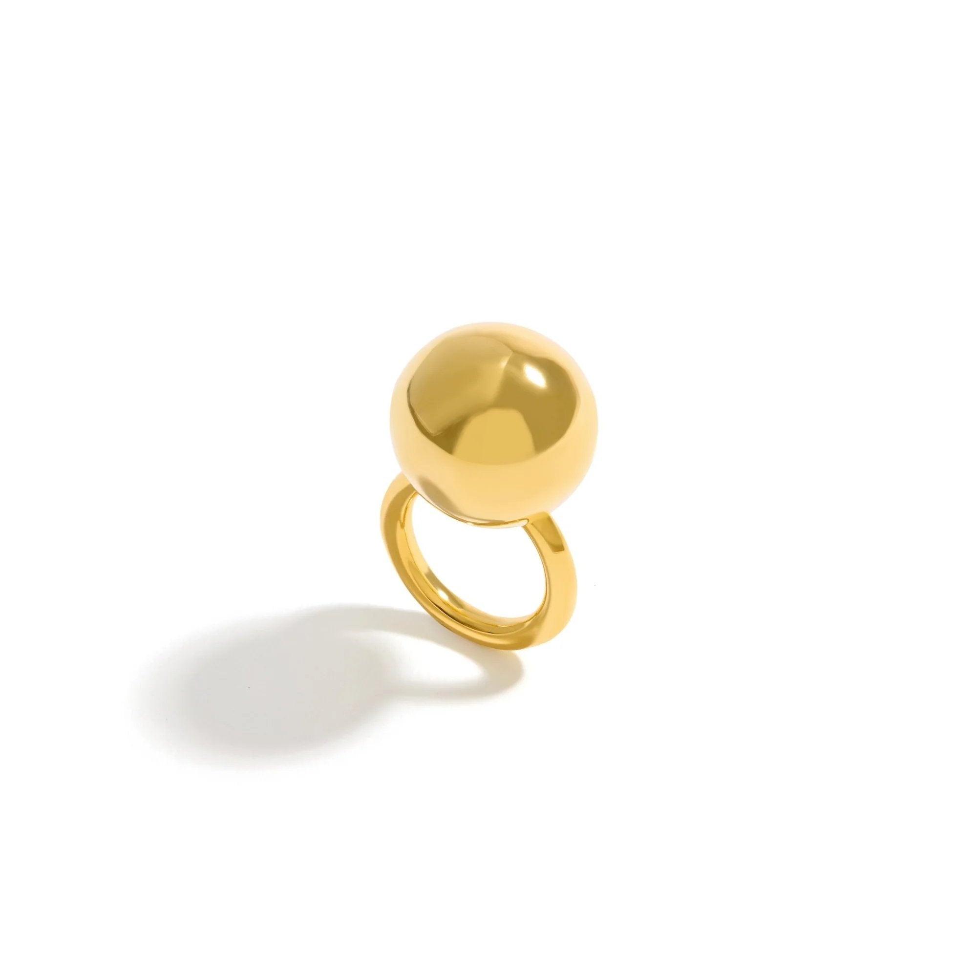 ANEL ESFERA BOLD | PRATA COM OURO AMARELO 18K - Jack Vartanian - 