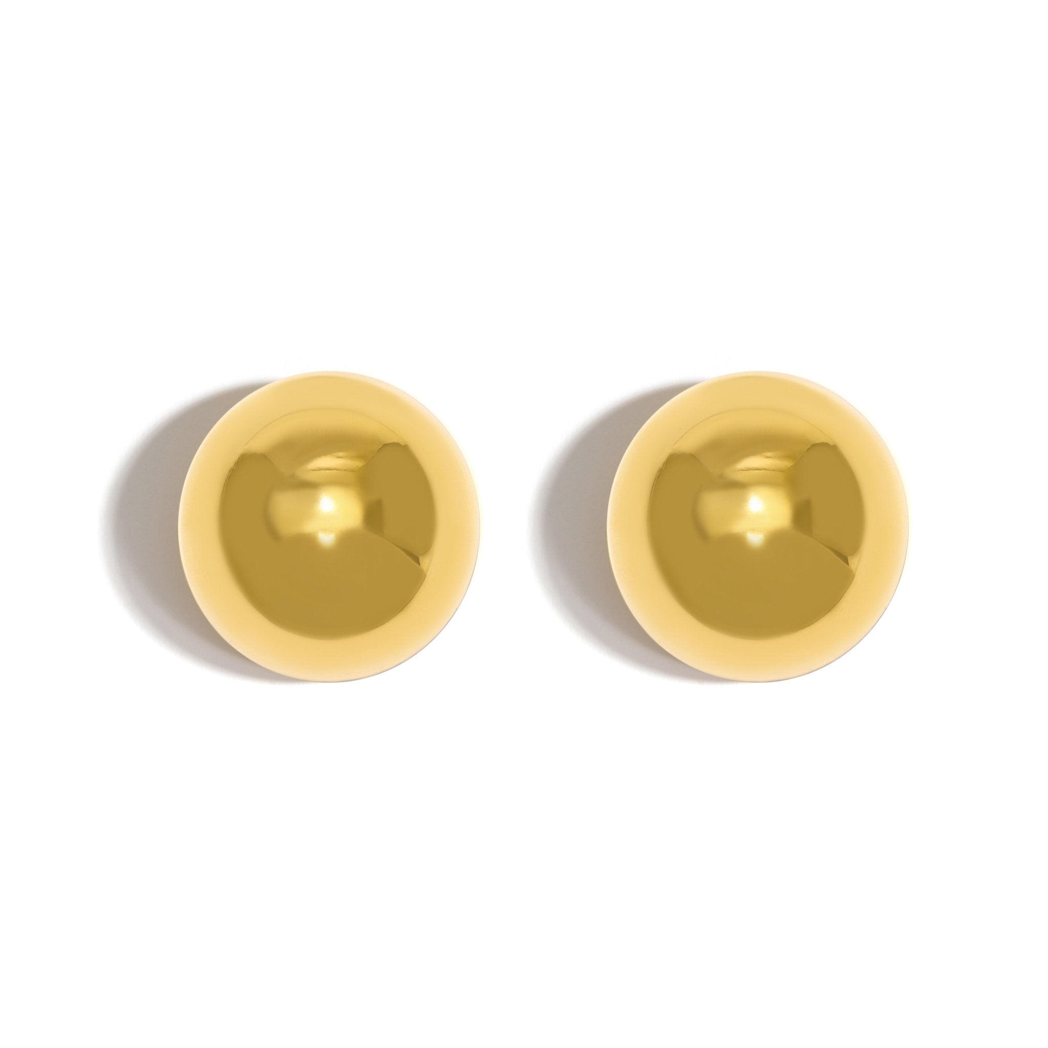 BRINCO ESFERA BOLD M | PRATA COM OURO AMARELO 18K - Jack Vartanian - 