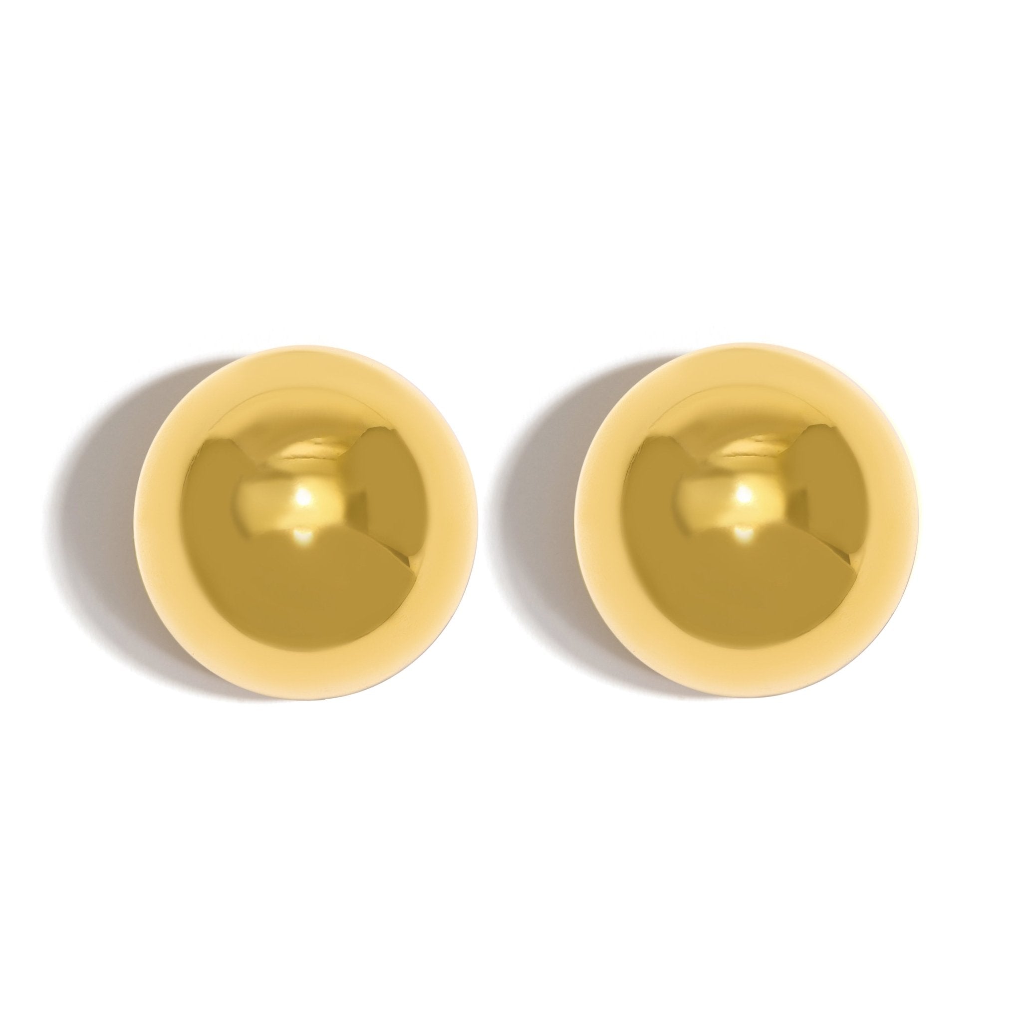 BRINCO ESFERA BOLD MAXI | PRATA COM OURO AMARELO 18K - Jack Vartanian - 