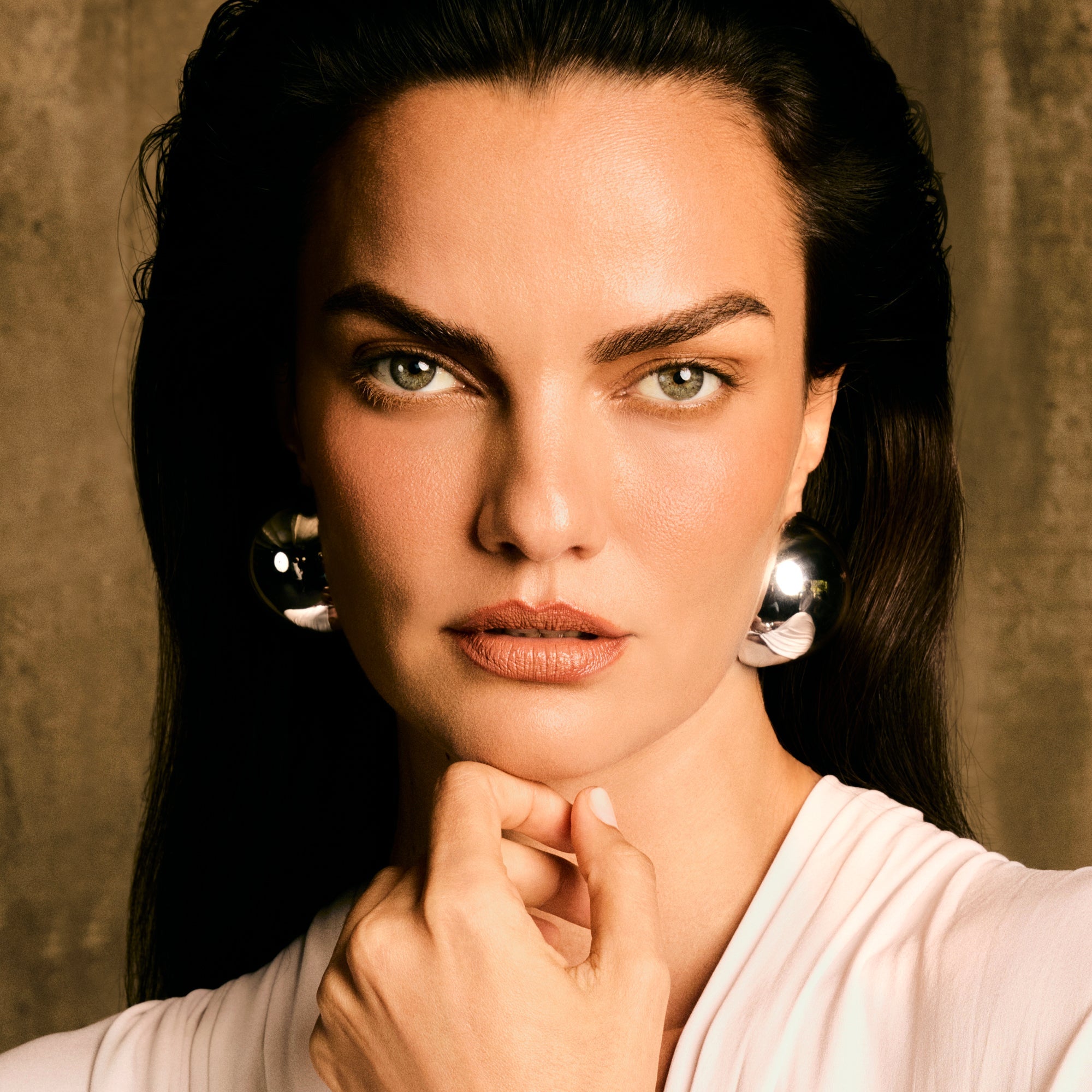 BRINCO ESFERA BOLD WHITE MAXI | PRATA COM OURO BRANCO 18K - Jack Vartanian - 