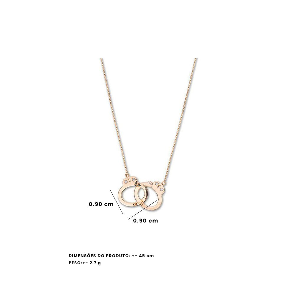 Colar Algema De Ouro Rosa 18K E Diamante - P - Jack Vartanian - Gargantilha