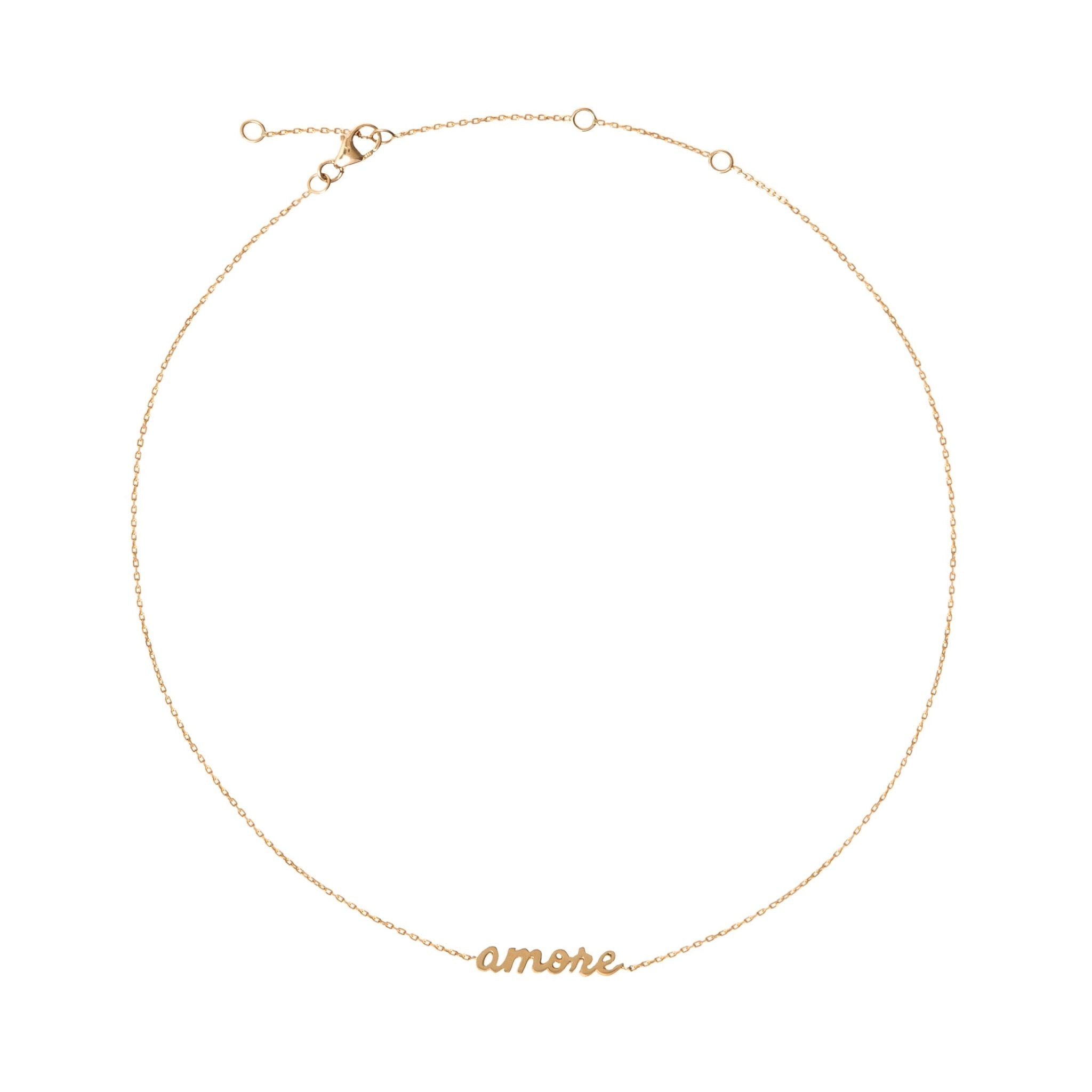 Colar Amore De Ouro Amarelo 18K - Jack Vartanian - Choker E Aro