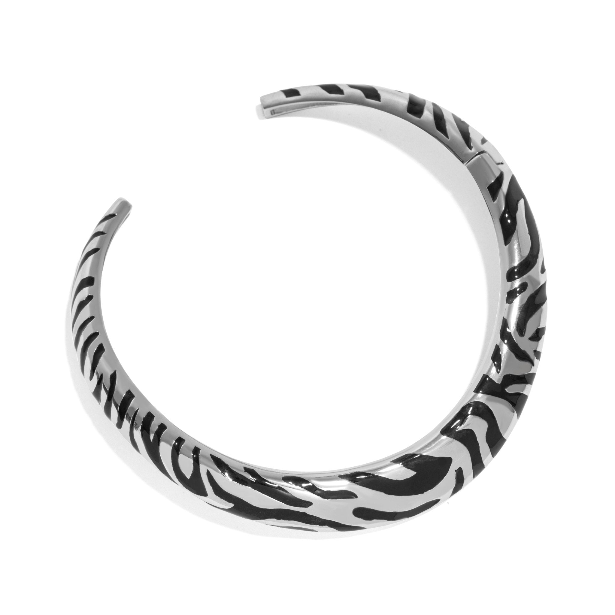 Colar Maxi Zebra | Prata com Ouro Branco 18k - Jack Vartanian - Sem Pedra