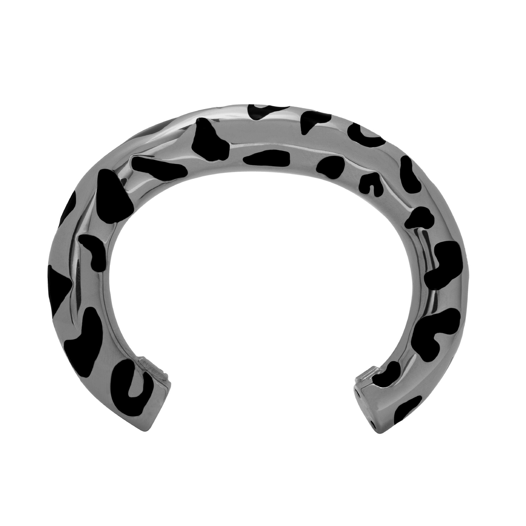 Pulseira Black Leopardo | Prata com Ródio Negro - Jack Vartanian - Bracelete