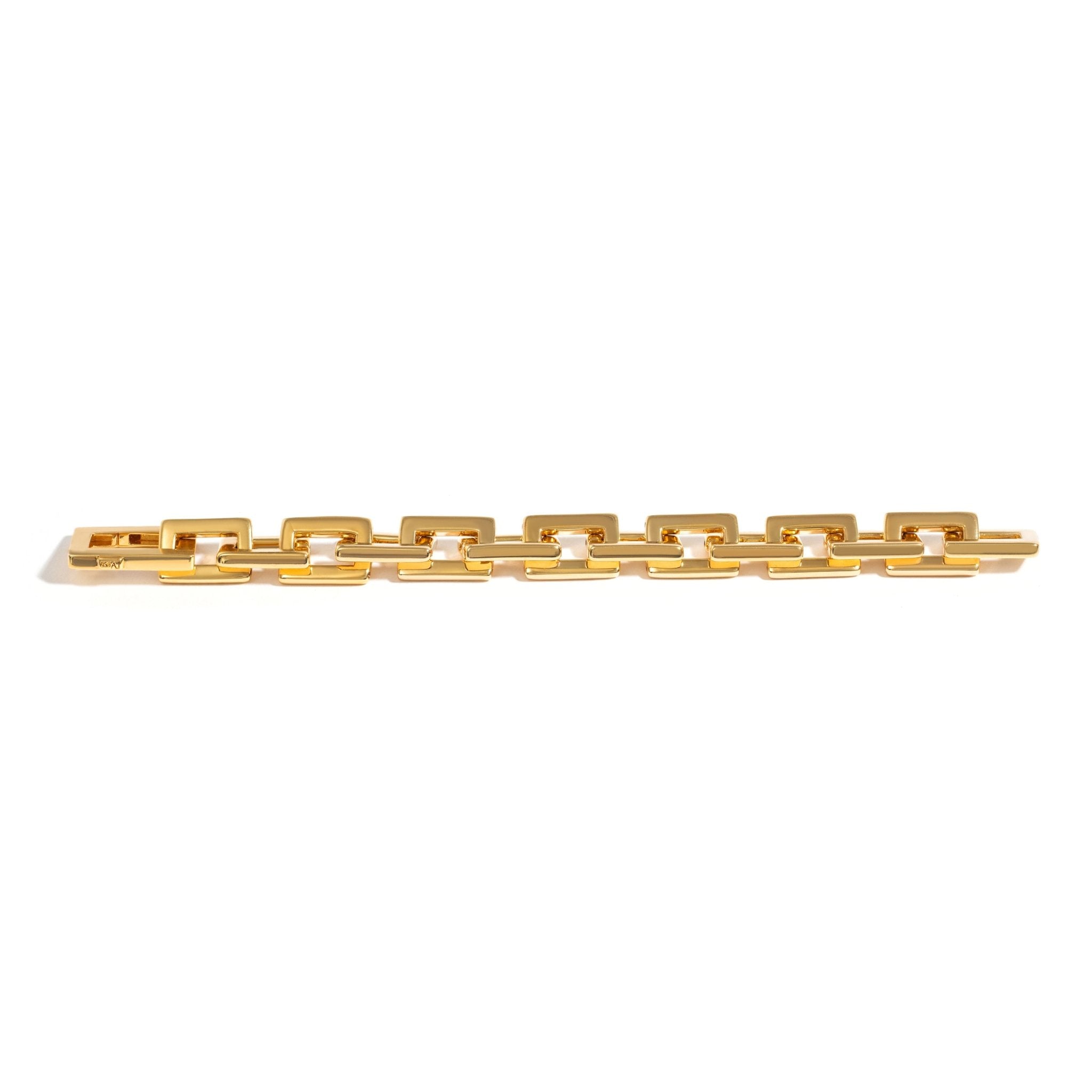 Pulseira Chain Rock | Prata com Ouro Amarelo 18K - Jack Vartanian - Correntes E Chains